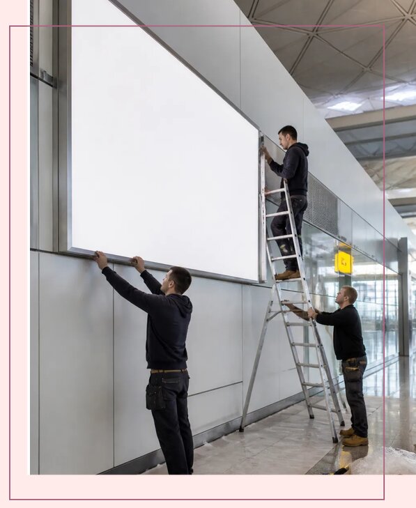 Изготовление и размещение рекламы в аэропорту в Дзержинске